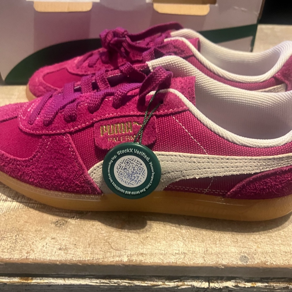 Puma Palermo Vintage in Magenta